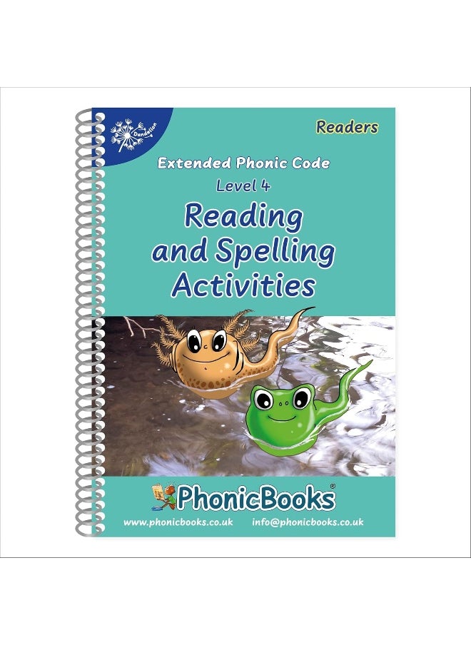 Phonic Books Dandelion Readers Reading and Spelling Activities Vowel Spellings Level 4: Alternative vowel and consonant spellings, and Latin suffixes