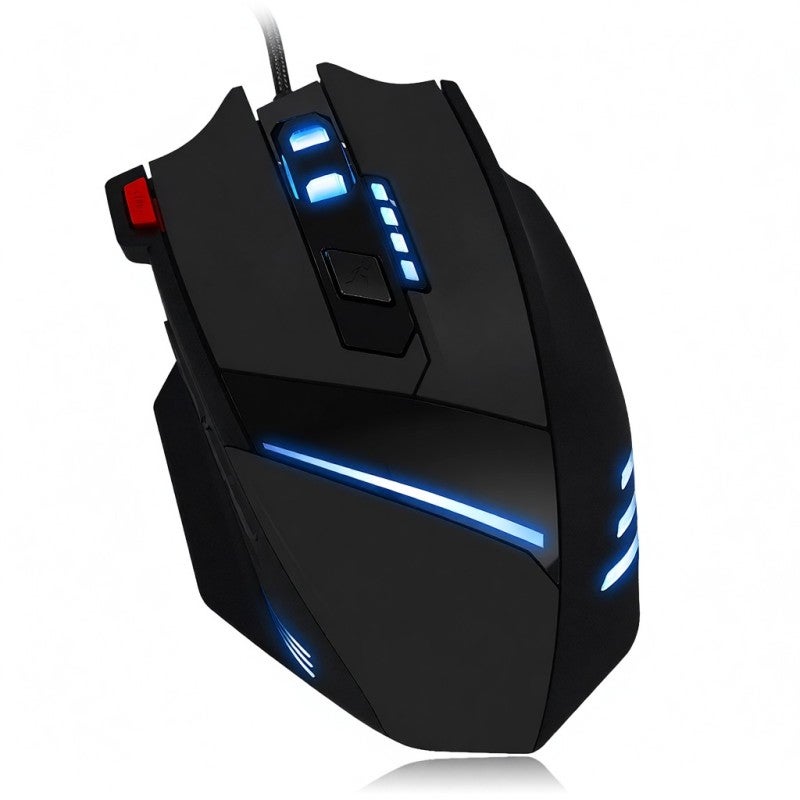 Gaming Mouse: ABS Material, Wired USB Interface - 7200 DPI 6-Gear Shift, 7-Color Backlight, Firepower Key for Fierce Gaming, Zero Delay, Extreme Stability - Image 1