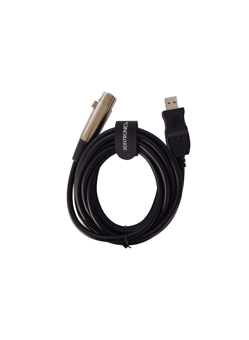 سونترونيكس Sontronics High Quality XLR-USB Cable for Dynamic Microphones - Image 2