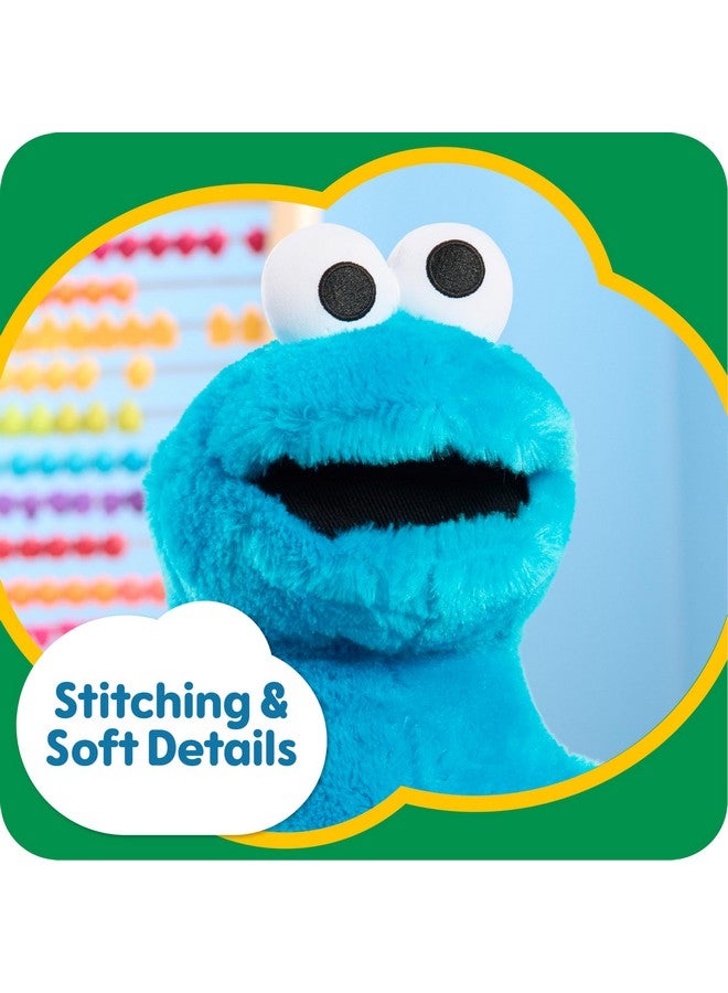 Sesame Street Big Hugs Plush Cookie Monster Officially Licensed Kids Toys For Ages 3 Up By Just Play  - Image 3