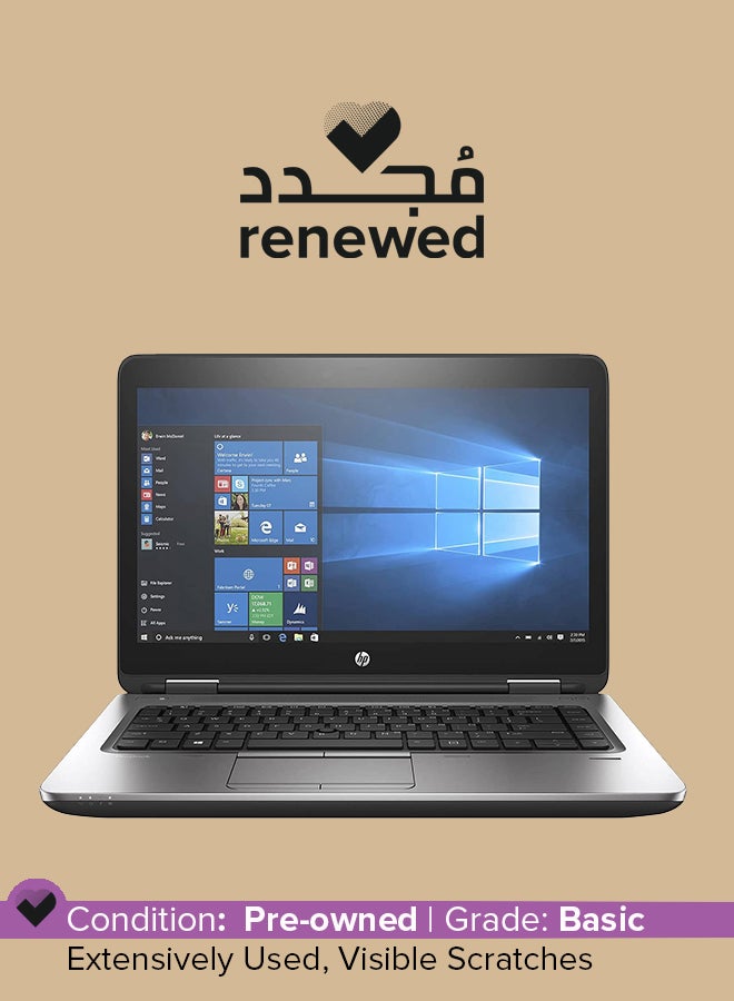 HP Renewed - Probook 640 G3 With 14-Inch Display,i5 7th Gen/8 GB RAM/256 GB SSD/Windows 10 pro English Grey - Image 1