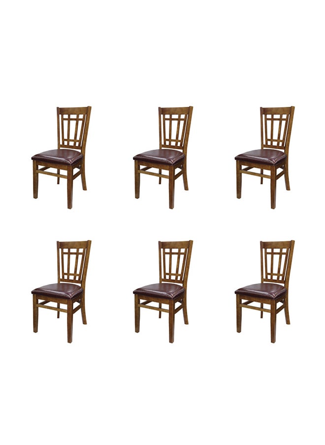 JILPHAR FURNITURE Jilphar Furniture VERTICALBACK  Chair 1164B set of 6pcs 