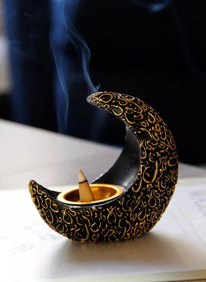 1pc Ramadan Moon Incense Burner  - Image 1