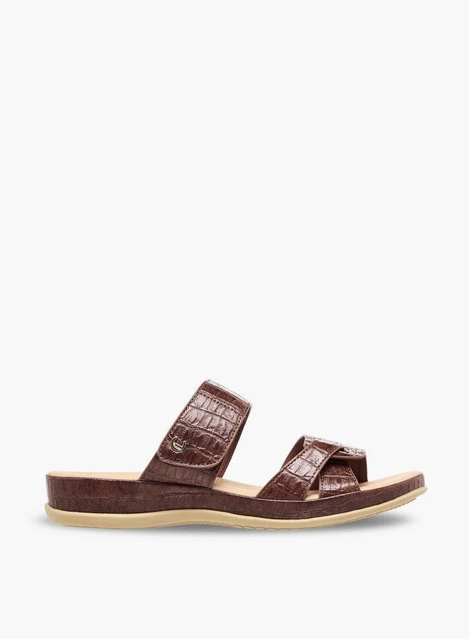 لو كونفورت Women Textured Comfort Sandals