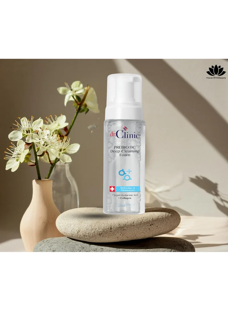 dr.Clinic غسول رغوي عميق التنظيف بالبريبيوتيك من د.كلينيك
