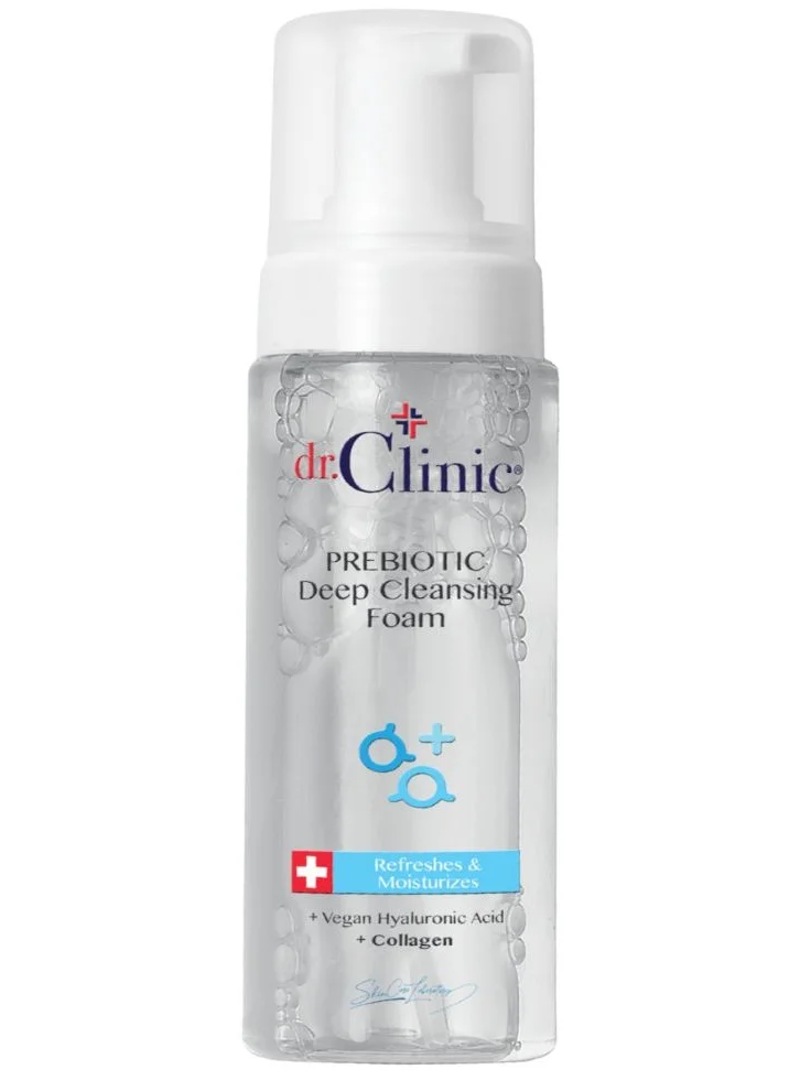 dr.Clinic غسول رغوي عميق التنظيف بالبريبيوتيك من د.كلينيك