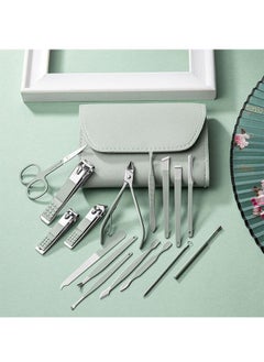 ZCM-HAPPY 16-Piece Manicure and Pedicure Set, Nail Clippers Cuticle Scissors Manicure Knife Manicure Tools  - Image 3