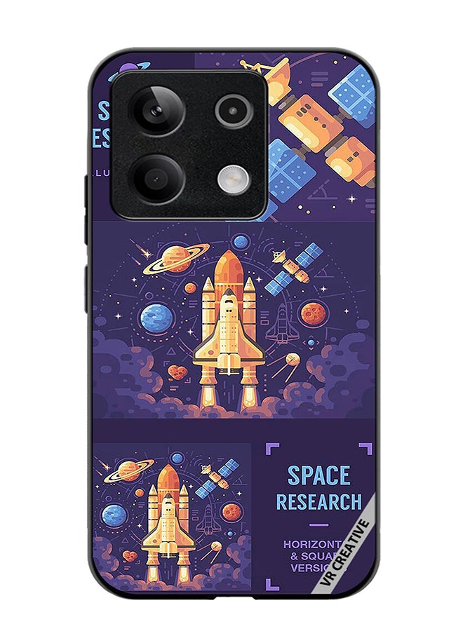 VR CREATIVE Protective Case Cover For Xiaomi Poco X6 Space Research Design Multicolour - Image 1