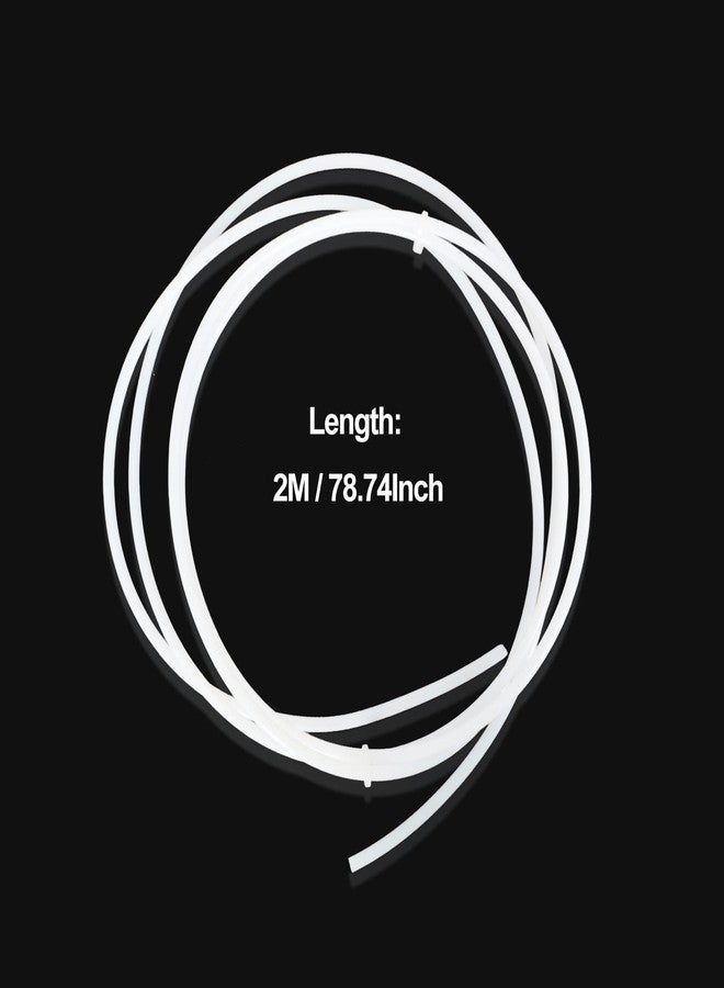 Tronxy 2M PTFE Teflon Tube for 3D Printer - 1.75mm Filament, 4mm OD X 2mm ID Clear High-Temperature Resistance Flexible Extruder Tubing - Image 2