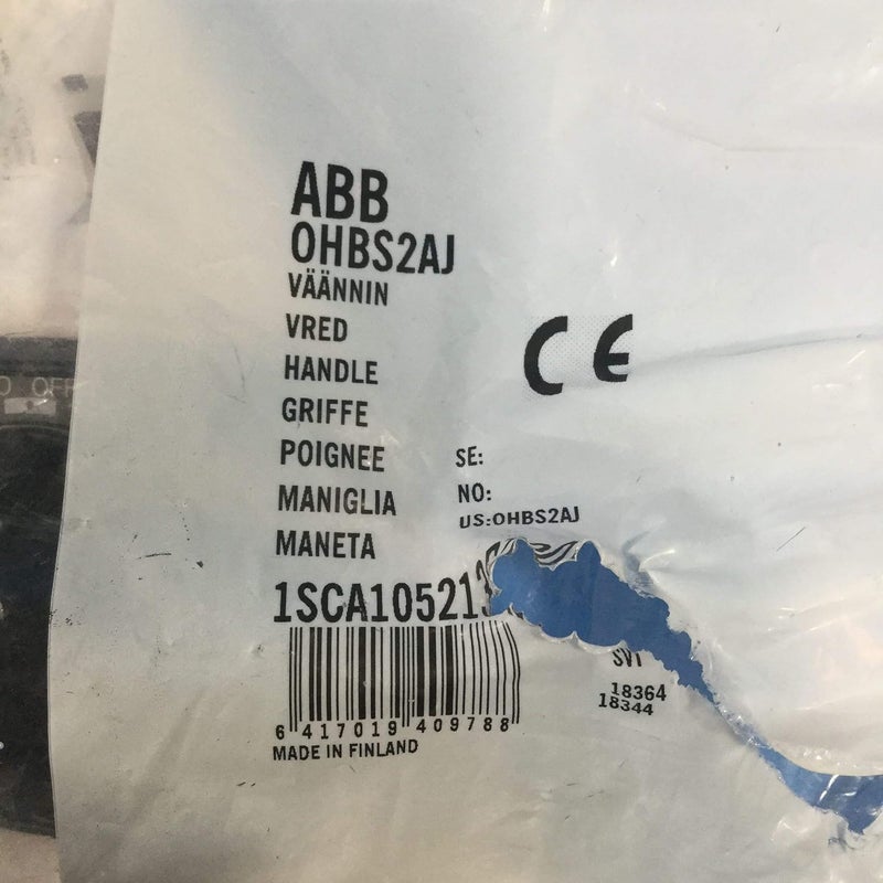 ABB OHBS2AJ Selector Handle IP65  NEMA 1 3R 12 - Image 2