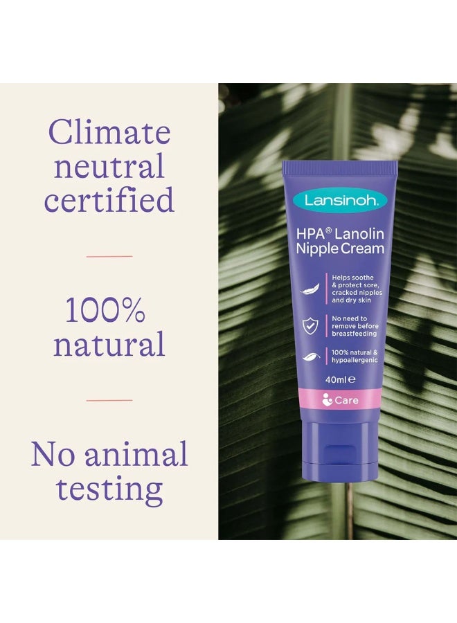 Lansinoh 100% Hpa Lanolin Nipple Cream For Sore Nipples And Dry Cracked Skin 40 ML - Image 3