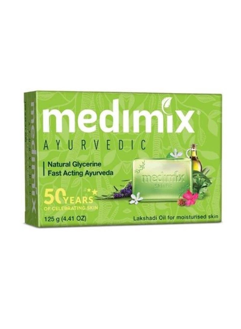 ميديميكس ميديمكس صابون الغليسرين الايورفيدا (5 × 125 غرام) - Image 4