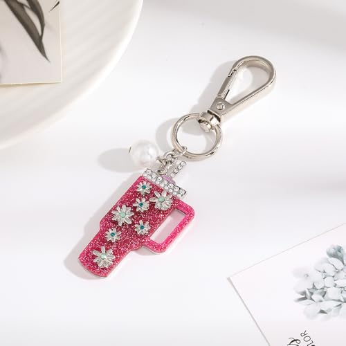 Madison Tyler Mug Cute Keychains for Women | Bag Charms for Handbags | Gold Plated Purse Charms for Handbags Decor Backpack Bag Trendy - Image 2