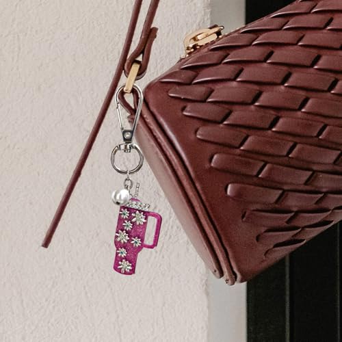 Madison Tyler Mug Cute Keychains for Women | Bag Charms for Handbags | Gold Plated Purse Charms for Handbags Decor Backpack Bag Trendy - Image 3