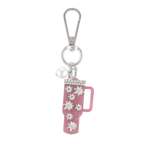 Madison Tyler Mug Cute Keychains for Women | Bag Charms for Handbags | Gold Plated Purse Charms for Handbags Decor Backpack Bag Trendy - Image 1