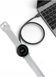 Tersely 1M/3.3ft 10W Fast Charging Cable Clip Dock Charger for Samsung Galaxy Watch 7/6/5/4 (40mm/44mm),FE, 6 Classic (43mm/47mm), Watch 5 Pro, Active 2/1, Watch4 Classic, Watch 3  - Image 5