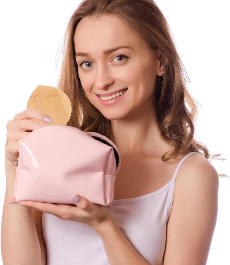 Pocket Mirror Compact Mini Handheld Makeup Mirror for Travel and Purse Use Small Portable for Women - Image 5