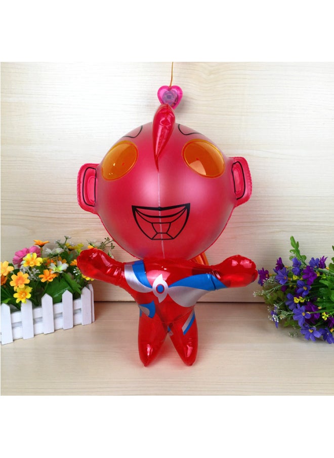 Supply PVC Inflatable Cartoon Music Lanterns Mid-Autumn Festival Children's Lanterns Can Be Wholesale-Color:Superman  - Image 1