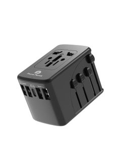 Phone Planet Universal Travel Power Adapter Black  - Image 1