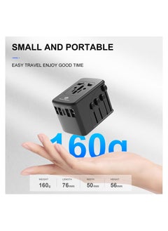 Phone Planet Universal Travel Power Adapter Black  - Image 2