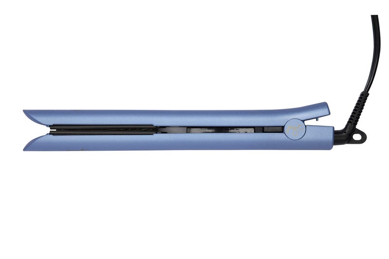 PYT Luxe Hair Straightener 1â€™â€™ Ceramic Flat Iron for Professional Styling. Dual Voltage 110/240, for Straighten, Curl or Wave.(Blue Topaz) - Image 3