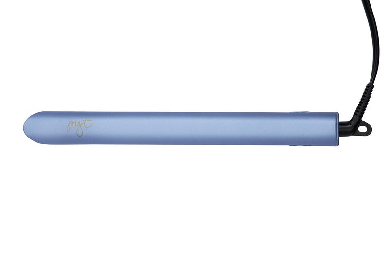 PYT Luxe Hair Straightener 1â€™â€™ Ceramic Flat Iron for Professional Styling. Dual Voltage 110/240, for Straighten, Curl or Wave.(Blue Topaz) - Image 4