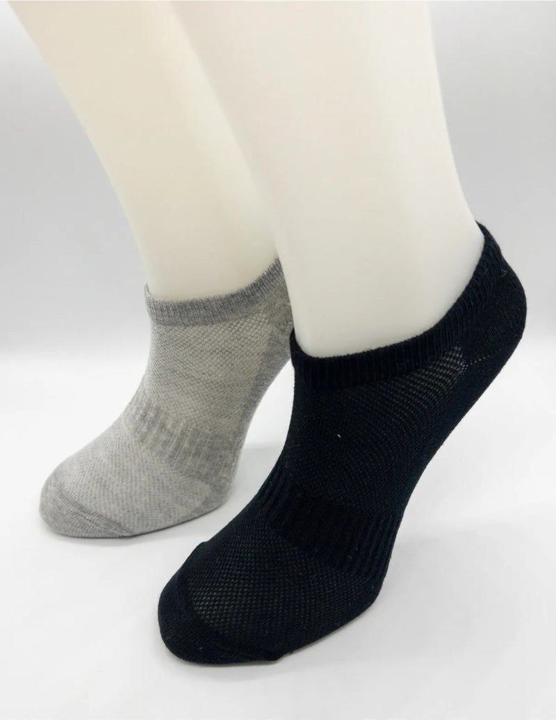 Ciho Socks Premium 12 Pairs Modal Unisex Ventilated Combed Cotton Invisible Sports Socks  - Image 3