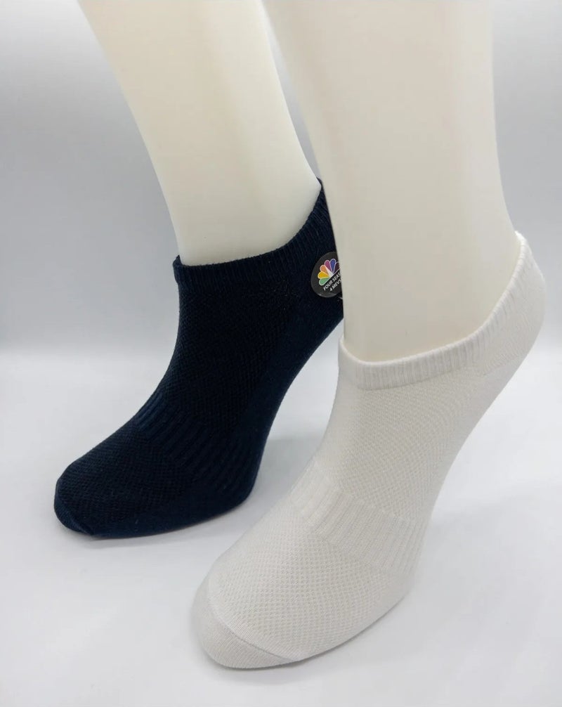 Ciho Socks Premium 12 Pairs Modal Unisex Ventilated Combed Cotton Invisible Sports Socks  - Image 5