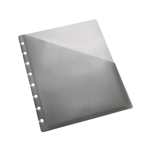 Staples 886240 Arc System Dual Pocket Dividers 6-1/5-Inch x 8-3/5-Inch Smoke 2/PK (20017) - Image 2