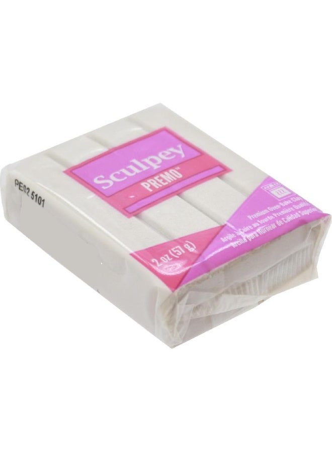 Sculpey Premo Premium Oven Baked Polymer Clay Pearl 57G - Image 2