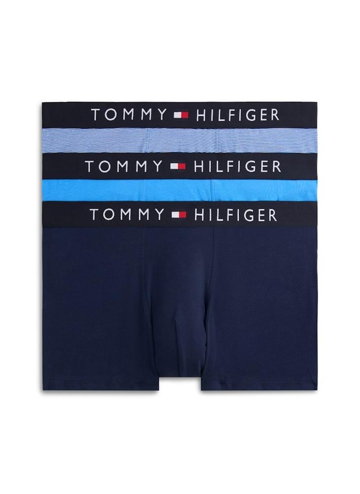 TOMMY HILFIGER 3-Pack TH Original Logo Waistband Trunks - Image 1