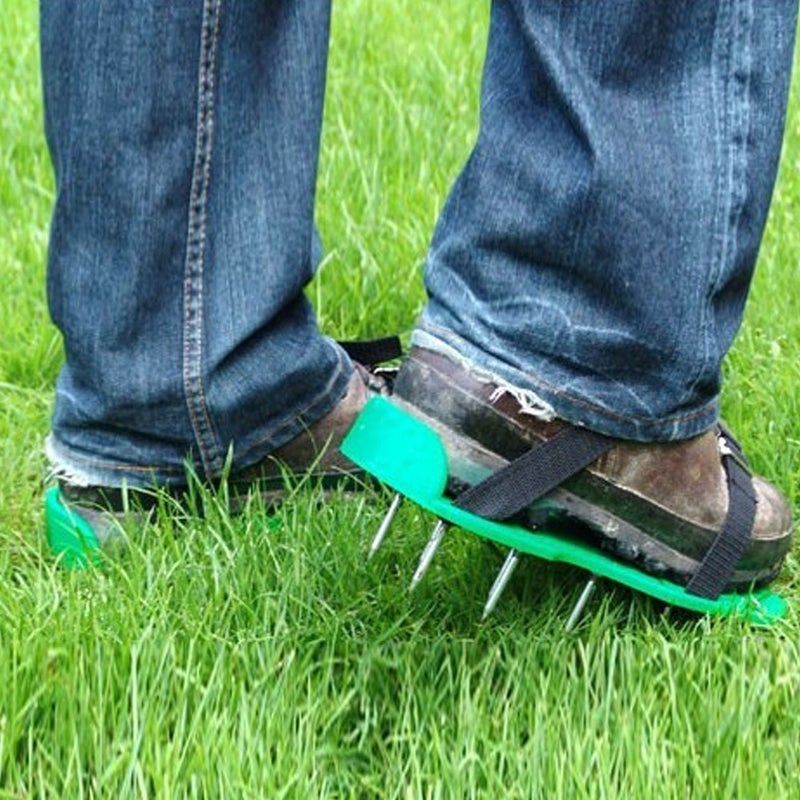 Garden Yard Lawn Aerator Shoes Grassplot Aerating Soil Spike Sandals - Image 2