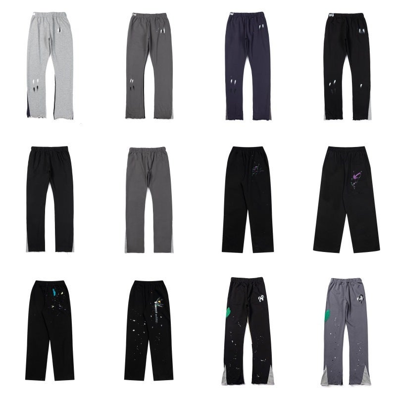 Gallery Dept. Splash-Ink Casual Pants American Streetwear Brand Men'S Sweatpants Spring/Summer Ins High Street Pants Women - Image 5