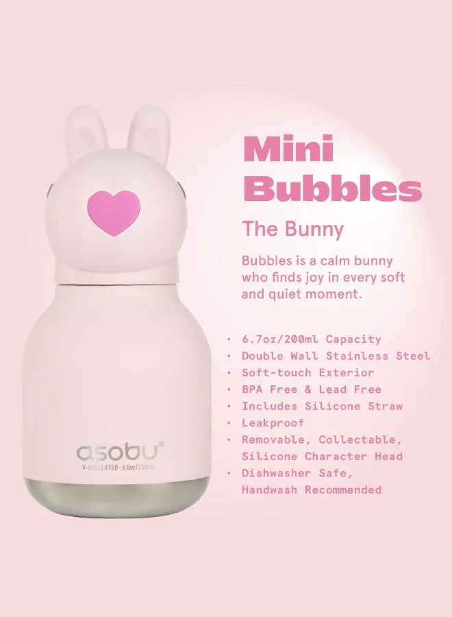 Asobu Bunny Mini Bestie Bottle 200ml