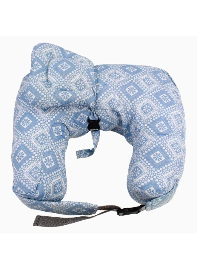 Kiddy Nursing Pillow – Light Blue - Image 2