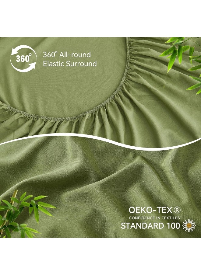 JELLYMONI JELLYMONI 4 Pieces Cooling Queen Sheets Set  - Image 5