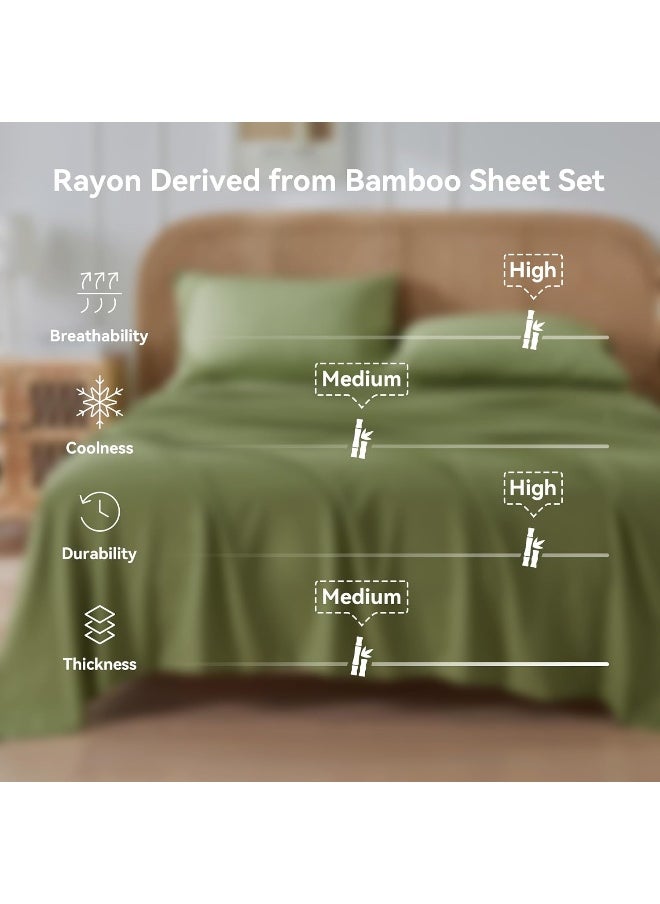 JELLYMONI JELLYMONI 4 Pieces Cooling Queen Sheets Set  - Image 2