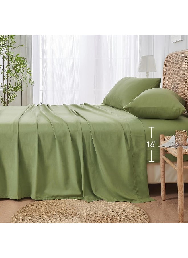 JELLYMONI JELLYMONI 4 Pieces Cooling Queen Sheets Set  - Image 3