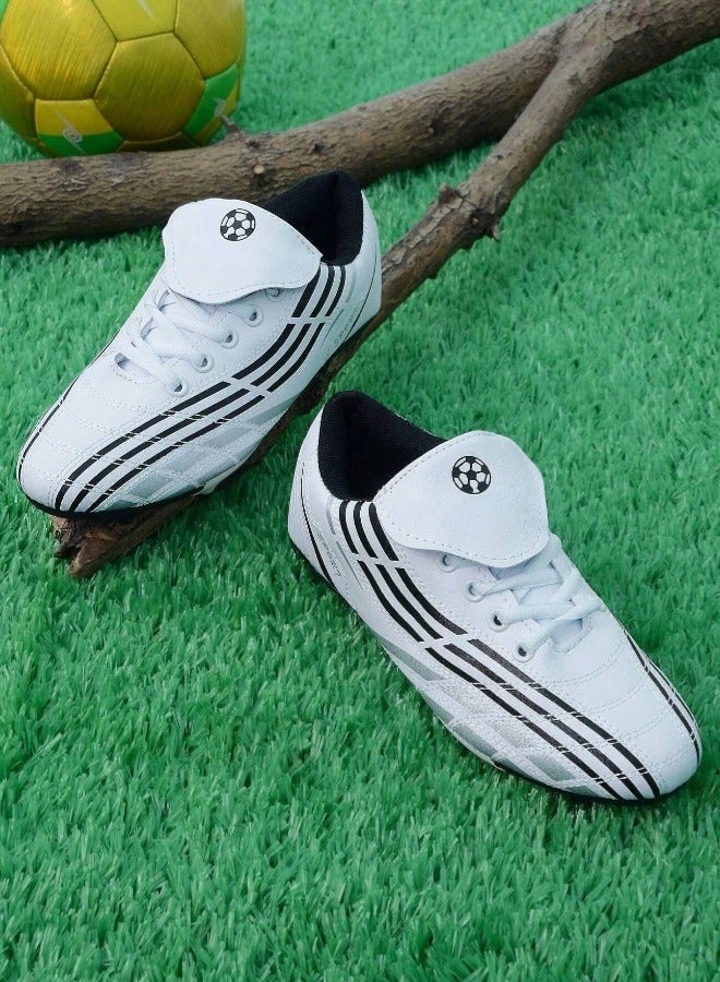 ShebSheb Football Shoes For Kids-Lightweight, Durable & Comfortable Youth Football Boots With Excellent Traction AG/FG - Image 4