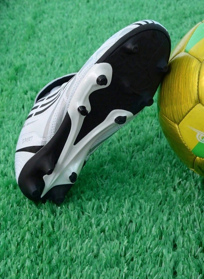 ShebSheb Football Shoes For Kids-Lightweight, Durable & Comfortable Youth Football Boots With Excellent Traction AG/FG - Image 5