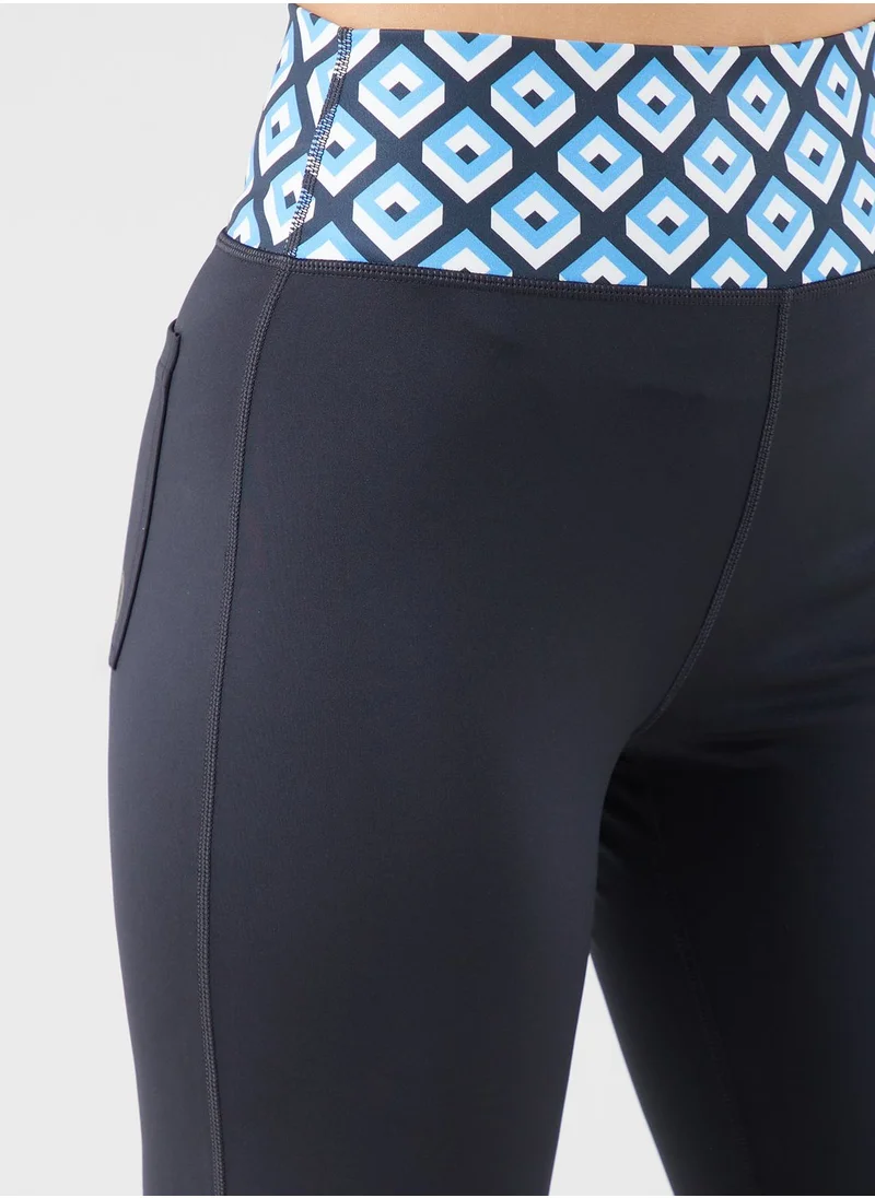 SKECHERS Dvf Gosculpt Geo Print Gowalk Pants