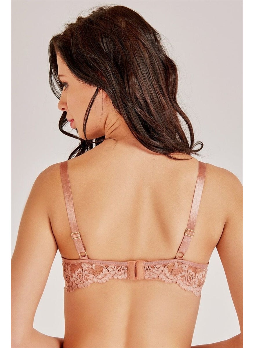 Magic Form 2589 Women's Tile Lace Drawstring Sponge Bra  - Image 4