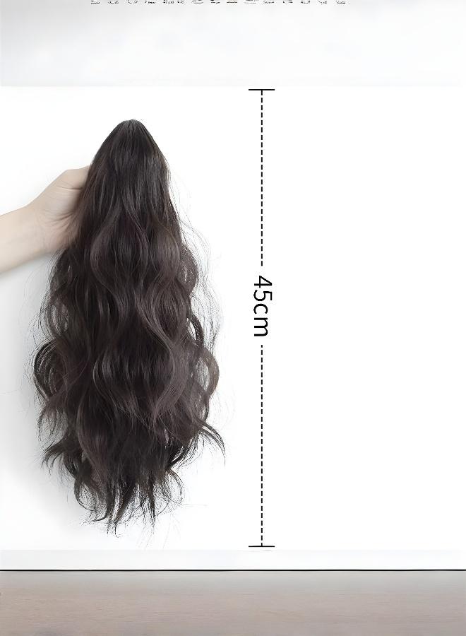 تحول فوري إلى إلهة مع شعر مستعار موجة الحصان الذيل - Image 1