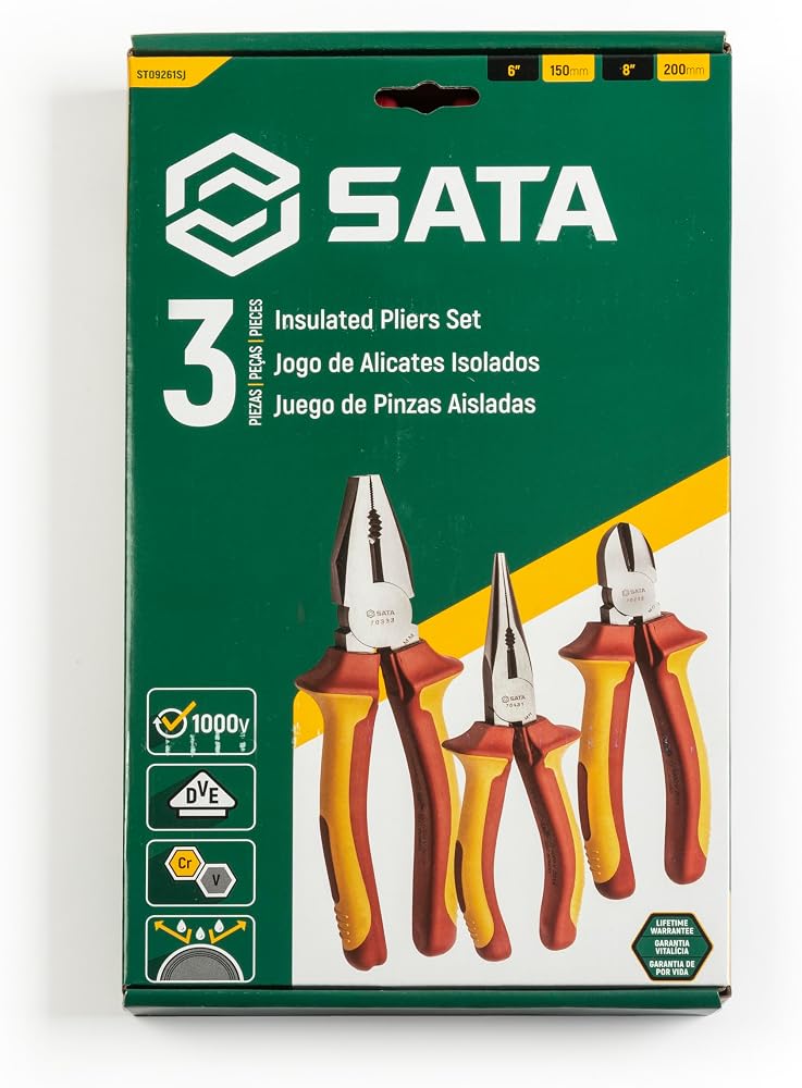ساتا مجموعة مقصات SATA معزولة، 3 قطع - Image 5