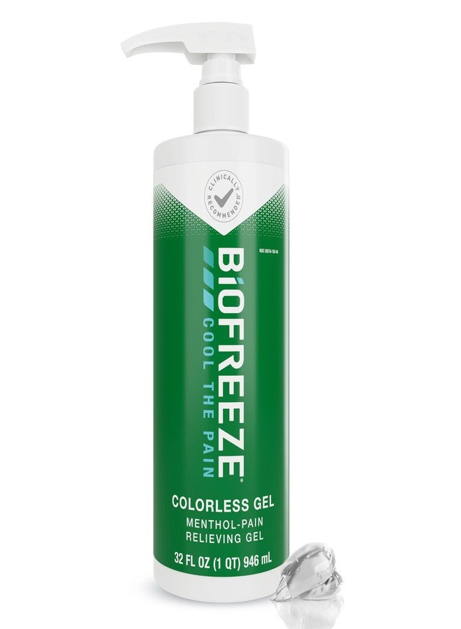 Biofreeze Pain Relief Gel, 32 oz. Pump, Colorless (Packaging May Vary) - Image 1