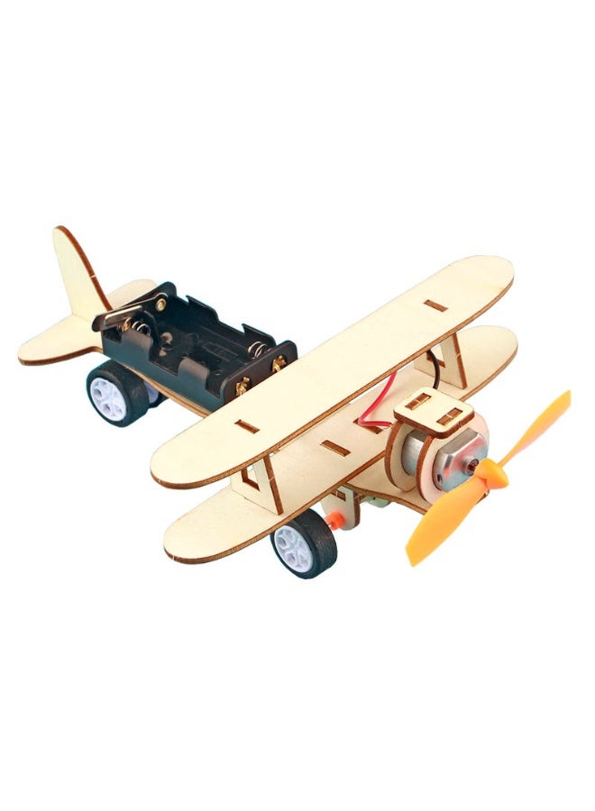 DIY Electric Glider Model Kit with Pre Cut Wood Motor and Electronics Build Your Own Motorized Aircraft for Fun Hands On STEM Exploratio Creative Engineering - Image 1