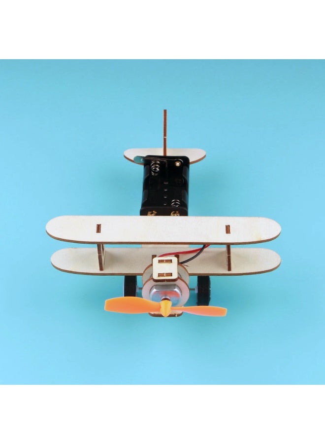 DIY Electric Glider Model Kit with Pre Cut Wood Motor and Electronics Build Your Own Motorized Aircraft for Fun Hands On STEM Exploratio Creative Engineering - Image 3