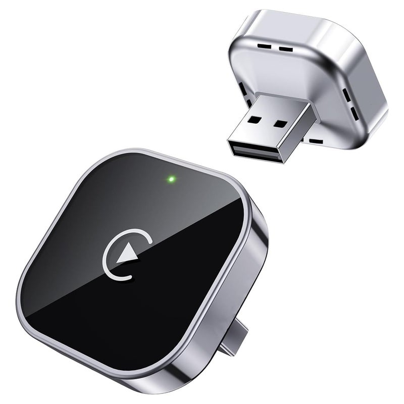 PROODOS Car Accessories 2025 - Wireless CarPlay Adapter | Android Auto Wireless Adapter | 2-in-1 CarPlay & Android Auto | Bluetooth 5.3 & 5.8GHz WiFi | Cortex A7 Pro - Image 1