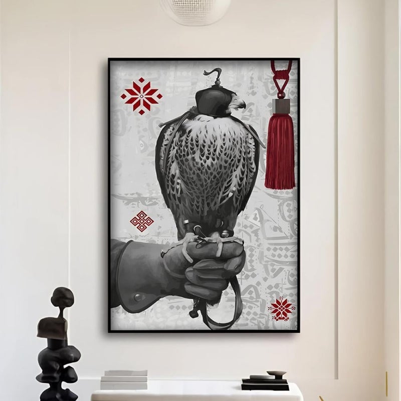 Marktna Najdi art design canvas painting with hollow frame size (120x80) one piece - Image 2