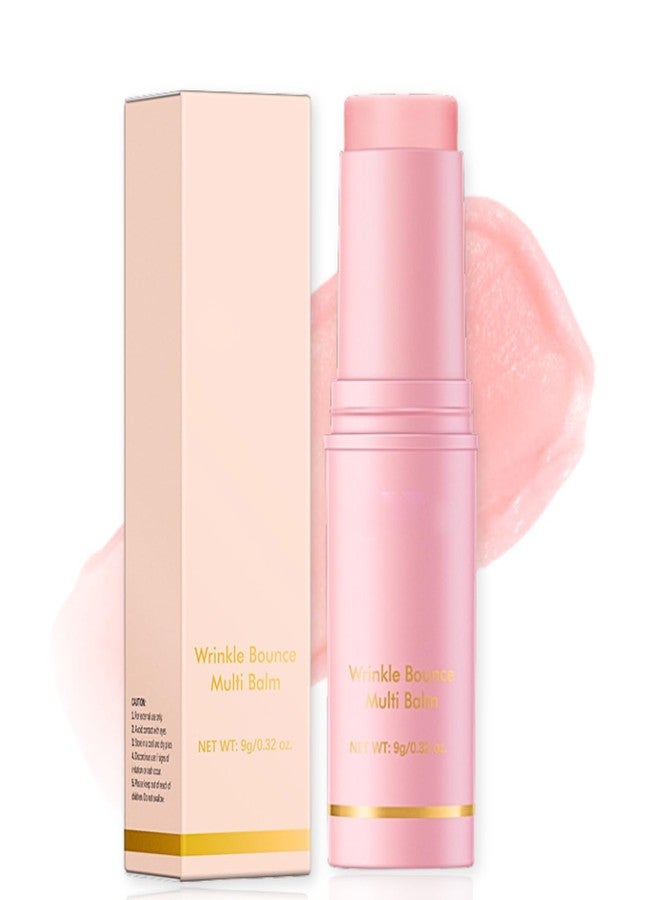 Evolvique Wrinkle Bounce Multi Balm - Under Eye Cream - All-In-One Hydrating Balm Eye Stick & Moisture Ba lm Stick - Wrin kle Cream for Women Korean Skincare - Reduce Wrinkles & Moisturizing - Women Gifts - Image 1